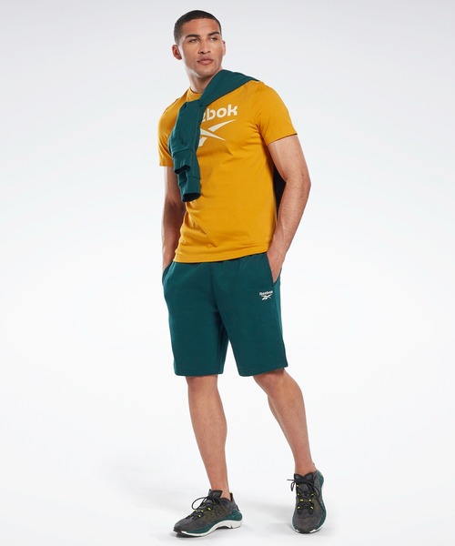 Reebok(リーボック)の「アイデンティティ フリース ショーツ / Identity Fleece Shorts(その他パンツ・メンズ・グリーン/ブラック・XXX-LARGE/X-LARGE/SMALL/XX-LARGE/X-SMALL/MEDIUM/LARGE)」の6枚目の写真