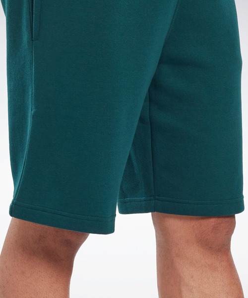 Reebok(リーボック)の「アイデンティティ フリース ショーツ / Identity Fleece Shorts(その他パンツ・メンズ・グリーン/ブラック・XXX-LARGE/X-LARGE/SMALL/XX-LARGE/X-SMALL/MEDIUM/LARGE)」の5枚目の写真