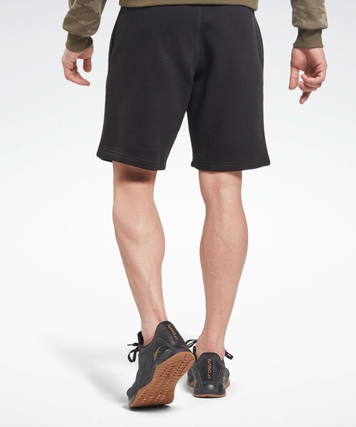 Reebok(リーボック)の「アイデンティティ フリース ショーツ / Identity Fleece Shorts(その他パンツ・メンズ・グリーン/ブラック・XXX-LARGE/X-LARGE/SMALL/XX-LARGE/X-SMALL/MEDIUM/LARGE)」の8枚目の写真