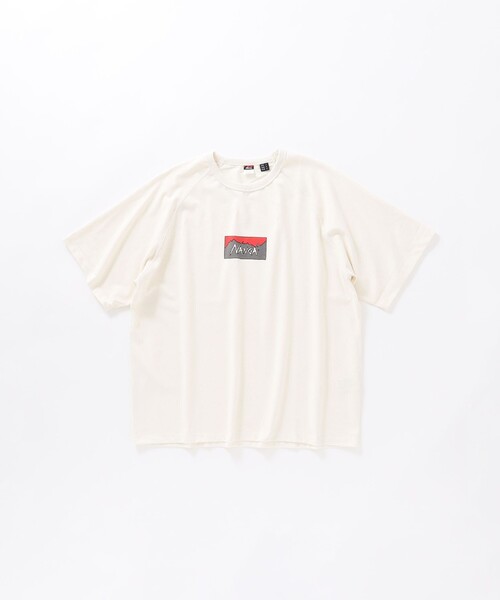 SHIPS any(シップス エニィ)の「NANGA:ウシオダ ヒロアキ プリント 半袖 Tシャツ(Tシャツ/カットソー・メンズ・ホワイト/ライトホワイト/ホワイト系その他・MEDIUM)」の3枚目の写真