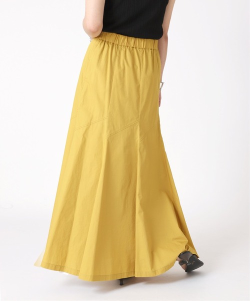 B.C STOCK（ベーセーストック）の「ゴアードフレアースカート（スカート・レディース・ブラック/ブラウン/イエロー・FREE）」の18枚目の写真