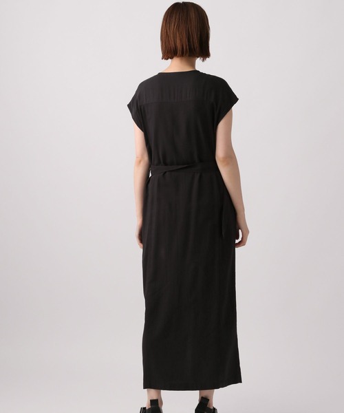 A part by（アパートバイ）の「ミリタリーZIPワンピース　352983（ワンピース・レディース・ブラック/カーキ・FREE）」の10枚目の写真