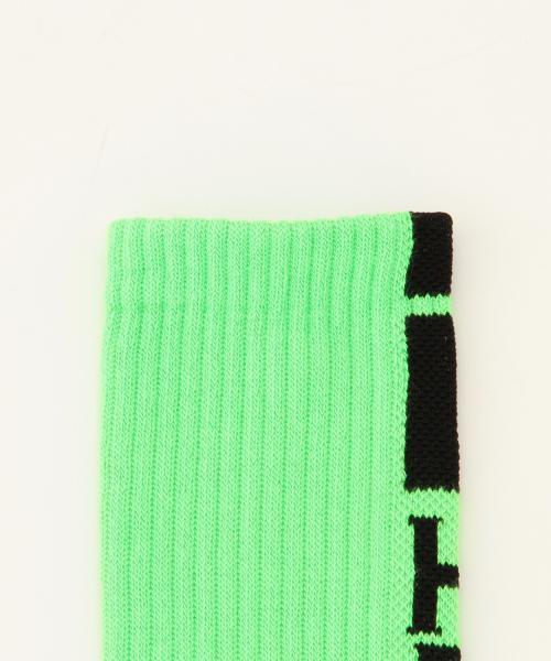 BEAMS(ビームス)の「ANTIHERO / OBSOLETE SOCK(ソックス/靴下・メンズ・グリーン・ONE SIZE)」の2枚目の写真