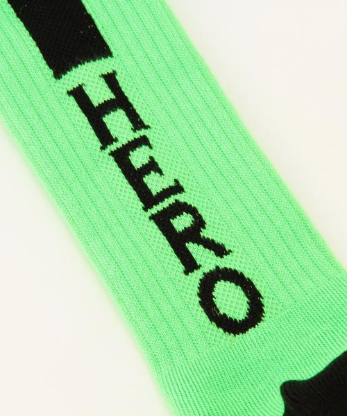 BEAMS(ビームス)の「ANTIHERO / OBSOLETE SOCK(ソックス/靴下・メンズ・グリーン・ONE SIZE)」の4枚目の写真