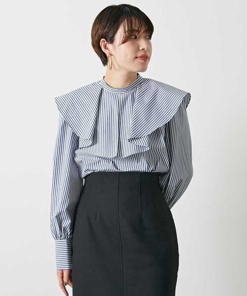 Tiara（ティアラ）の「ケープカラーブラウス（シャツ/ブラウス）」 - WEAR