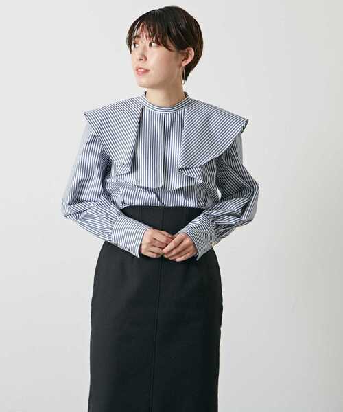 Tiara（ティアラ）の「ケープカラーブラウス（シャツ/ブラウス）」 - WEAR