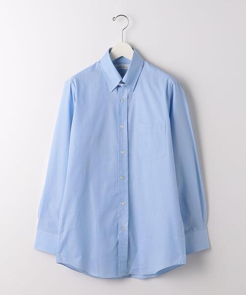 green label relaxing（グリーンレーベルリラクシング）の「＜CANCLINI＞スタンダード タブカラー ドレスシャツ（ビジネスシャツ・メンズ・ホワイト/ライラック/コバルトブルー/ライトブルー・39cm/37cm/38cm/40cm/41cm/42cm/43cm）」の13枚目の写真