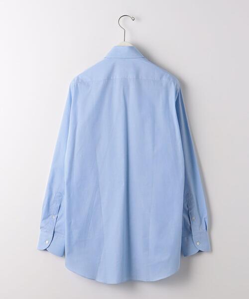 green label relaxing（グリーンレーベルリラクシング）の「＜CANCLINI＞スタンダード タブカラー ドレスシャツ（ビジネスシャツ・メンズ・ホワイト/ライラック/コバルトブルー/ライトブルー・39cm/37cm/38cm/40cm/41cm/42cm/43cm）」の14枚目の写真