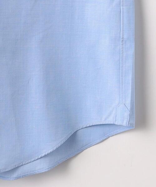 green label relaxing（グリーンレーベルリラクシング）の「＜CANCLINI＞スタンダード タブカラー ドレスシャツ（ビジネスシャツ・メンズ・ホワイト/ライラック/コバルトブルー/ライトブルー・39cm/37cm/38cm/40cm/41cm/42cm/43cm）」の17枚目の写真