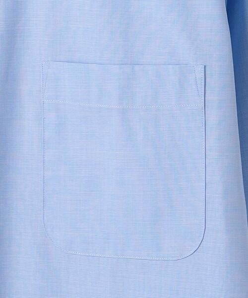 green label relaxing（グリーンレーベルリラクシング）の「＜CANCLINI＞スタンダード タブカラー ドレスシャツ（ビジネスシャツ・メンズ・ホワイト/ライラック/コバルトブルー/ライトブルー・39cm/37cm/38cm/40cm/41cm/42cm/43cm）」の18枚目の写真