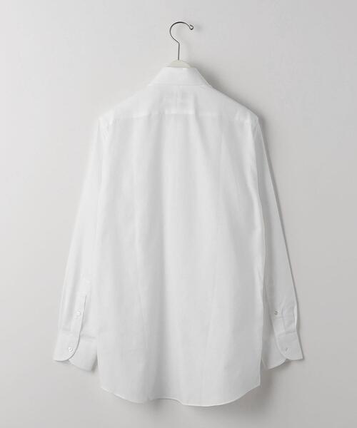 green label relaxing（グリーンレーベルリラクシング）の「＜CANCLINI＞スタンダード タブカラー ドレスシャツ（ビジネスシャツ・メンズ・ホワイト/ライラック/コバルトブルー/ライトブルー・39cm/37cm/38cm/40cm/41cm/42cm/43cm）」の21枚目の写真