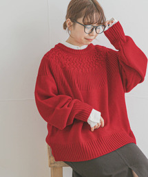 ITEMS URBANRESEARCH | クルーネックケーブルニット(ニット/セーター)