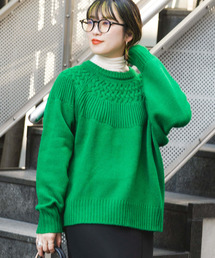 ITEMS URBANRESEARCH | クルーネックケーブルニット(ニット/セーター)