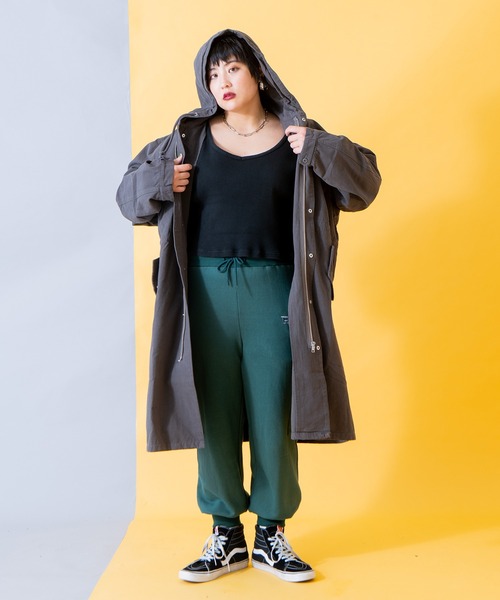 PUNYUS（プニュズ）の「カーゴスウェットパンツ（スウェットパンツ・レディース・ワイン/ダークグリーン/パープル・1/2/3/4）」の16枚目の写真