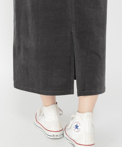 studio CLIP（スタディオクリップ）の「《DAYS》ストレッチコールスカート（スカート・レディース・ブルー/スモーク/キャメル・MEDIUM/LARGE）」の6枚目の写真