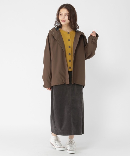 studio CLIP（スタディオクリップ）の「《DAYS》ストレッチコールスカート（スカート・レディース・ブルー/スモーク/キャメル・MEDIUM/LARGE）」の10枚目の写真