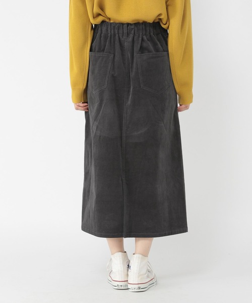studio CLIP（スタディオクリップ）の「《DAYS》ストレッチコールスカート（スカート・レディース・ブルー/スモーク/キャメル・MEDIUM/LARGE）」の14枚目の写真