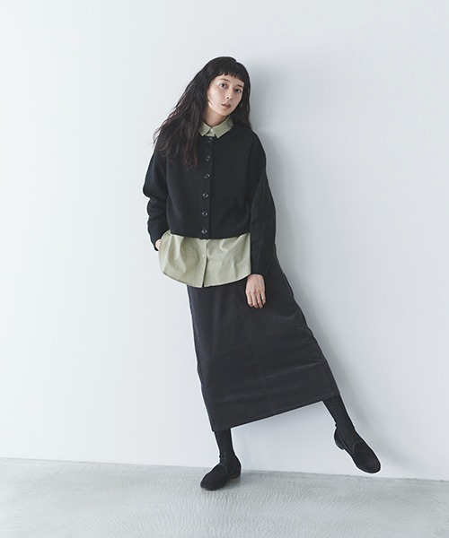 studio CLIP（スタディオクリップ）の「《DAYS》ストレッチコールスカート（スカート・レディース・ブルー/スモーク/キャメル・MEDIUM/LARGE）」の22枚目の写真