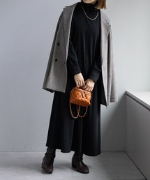 DISCOAT | 【WEB限定】リブタートルワンピース(ワンピース)