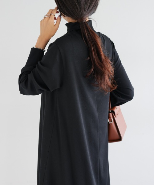 DISCOAT(ディスコート)の「【WEB限定】リブタートルワンピース(ワンピース・レディース・ブラック/ライトグレー/ブラウン・FREE)」の21枚目の写真