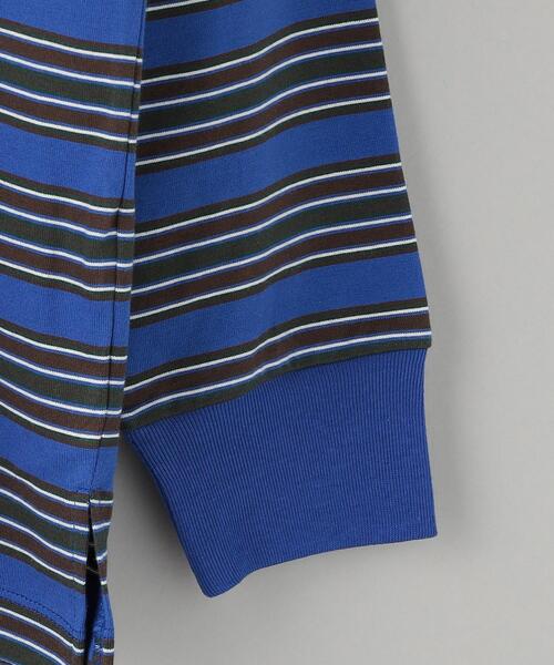 BEAUTY&YOUTH UNITED ARROWS（ビューティーアンドユースユナイテッドアローズ）の「コットン マルチボーダー ロングスリーブ Tシャツ -ウォッシャブル-（Tシャツ/カットソー・レディース・コバルトブルー/ベージュ・FREE）」の15枚目の写真