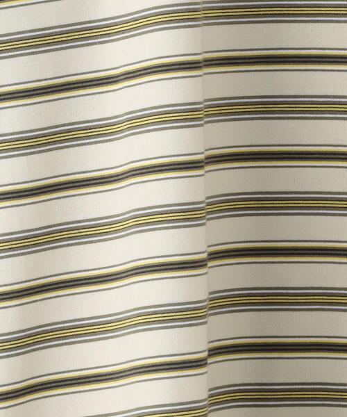 BEAUTY&YOUTH UNITED ARROWS（ビューティーアンドユースユナイテッドアローズ）の「コットン マルチボーダー ロングスリーブ Tシャツ -ウォッシャブル-（Tシャツ/カットソー・レディース・コバルトブルー/ベージュ・FREE）」の19枚目の写真