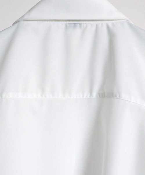 Confirm（コンファーム）の「ルーズベーシックシャツ【Confirm】（シャツ/ブラウス・メンズ・ベージュ/ホワイト/サックスブルー/ブラック・M/L）」の19枚目の写真