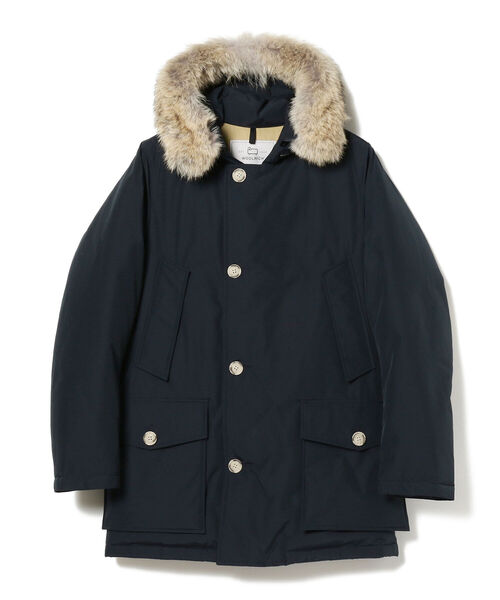 WOOLRICH（ウールリッチ）の「WOOLRICH / NEW ARCTIC PARKA ダウンジャケット（その他アウター・メンズ・ネイビー/ブラック・MEDIUM/SMALL/X-SMALL/LARGE）」の2枚目の写真