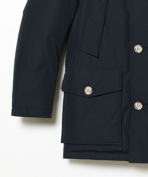 WOOLRICH（ウールリッチ）の「WOOLRICH / NEW ARCTIC PARKA ダウンジャケット（その他アウター・メンズ・ネイビー/ブラック・MEDIUM/SMALL/X-SMALL/LARGE）」の10枚目の写真