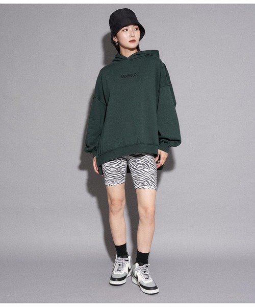 ANAP（アナップ）の「柄バイカーレギンス（レギンス/スパッツ・レディース・その他/ホワイト×ブラック・FREE）」の8枚目の写真