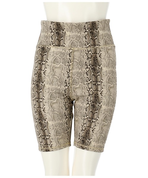 ANAP（アナップ）の「柄バイカーレギンス（レギンス/スパッツ・レディース・その他/ホワイト×ブラック・FREE）」の13枚目の写真