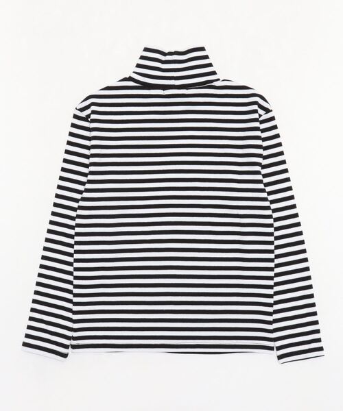 Figments(フィグメンツ)の「ボーダーハイネックロンT(Tシャツ/カットソー・レディース・ホワイト・FREE)」の12枚目の写真