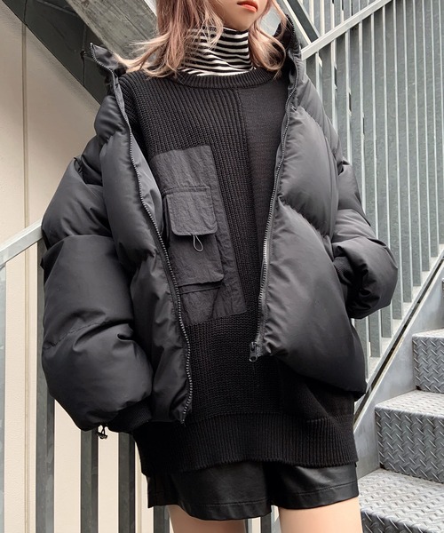 Figments(フィグメンツ)の「ボーダーハイネックロンT(Tシャツ/カットソー・レディース・ホワイト・FREE)」の8枚目の写真