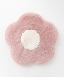 moncheri（モンシェリ）の「ファーフラワーペットベッドマット（ペット用クッション/マット・キッズ）」