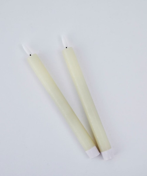 TIMELESS COMFORT(タイムレスコンフォート)の「Horn Please MADE(ホーンプリーズメイド)LEDライト スティックキャンドル ロッド 2pcs(キャンドル・レディース・ホワイト・ONE SIZE)」の3枚目の写真