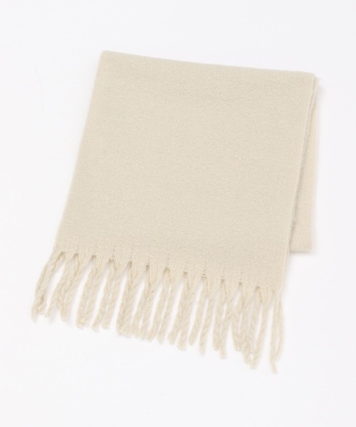 Andemiu（アンデミュウ）の「【WEB限定カラー/ライム】ウォッシャブルシャギーストール176922（ストール/ショール・レディース・アッシュグレー/ライム/オレンジ/アイボリー・FREE）」の7枚目の写真