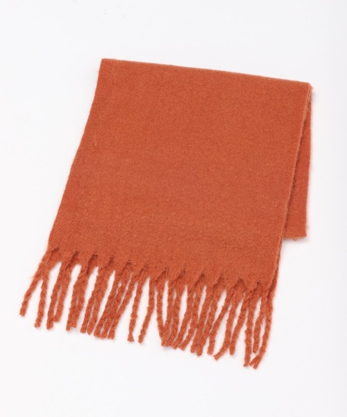 Andemiu（アンデミュウ）の「【WEB限定カラー/ライム】ウォッシャブルシャギーストール176922（ストール/ショール・レディース・アッシュグレー/ライム/オレンジ/アイボリー・FREE）」の10枚目の写真