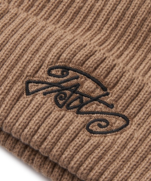 WHO'S WHO gallery(フーズフーギャラリー)の「COOPER FACTタギングリブビーニー(ニットキャップ/ビーニー・メンズ・ベージュ/チャコールグレー/ブラック・FREE)」の9枚目の写真