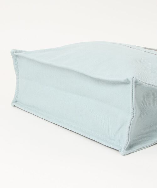 & chouette（アンドシュエット）の「キャンバストートバッグ（トートバッグ・レディース・ブラック/ダークブルー/グレイッシュベージュ/オフホワイト/イエロー/ラベンダー/ミント/ピンク・FREE）」の10枚目の写真