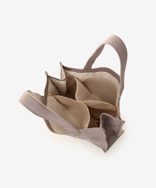 & chouette（アンドシュエット）の「キャンバストートバッグ（トートバッグ・レディース・ブラック/ダークブルー/グレイッシュベージュ/オフホワイト/イエロー/ラベンダー/ミント/ピンク・FREE）」の21枚目の写真