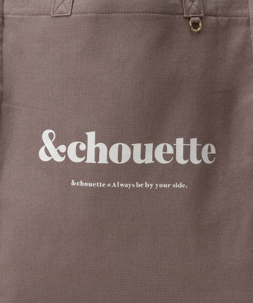 & chouette（アンドシュエット）の「キャンバストートバッグ（トートバッグ・レディース・ブラック/ダークブルー/グレイッシュベージュ/オフホワイト/イエロー/ラベンダー/ミント/ピンク・FREE）」の22枚目の写真