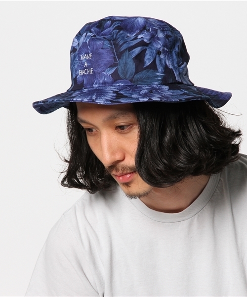 RAGEBLUE(レイジブルー)の「ガラバケットHAT/559152(ハット・メンズ・ホワイト/ネイビー/ライトブルー/ブラック・FREE)」の13枚目の写真