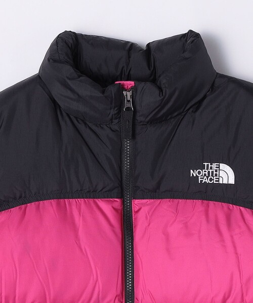 THE NORTH FACE(ザノースフェイス)の「THE NORTH FACE: ヌプシ ダウン ジャケット<KIDS>(その他アウター・キッズ・ピンク/ブラック・150/130)」の6枚目の写真