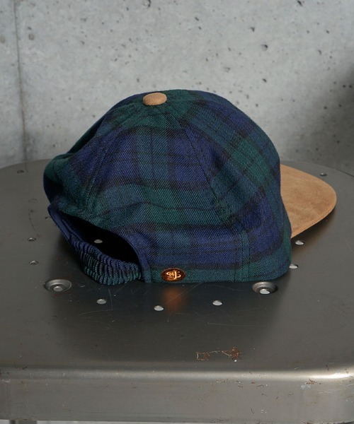 JACKSON MATISSE(ジャクソンマティス)の「【JACKSON MATISSE/ジャクソンマティス】Plaid ICON Cap(キャップ・メンズ・ブラック系その他/グリーン系その他・FREE)」の4枚目の写真