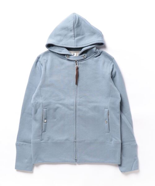 LOISIR（ロワズィール）の「ジップアップフーディ（パーカー・レディース・ブルー/モカ・FREE）」の2枚目の写真