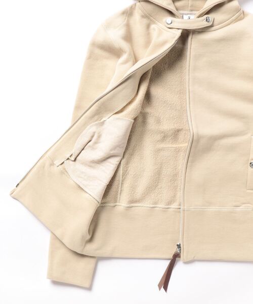 LOISIR（ロワズィール）の「ジップアップフーディ（パーカー・レディース・ブルー/モカ・FREE）」の9枚目の写真