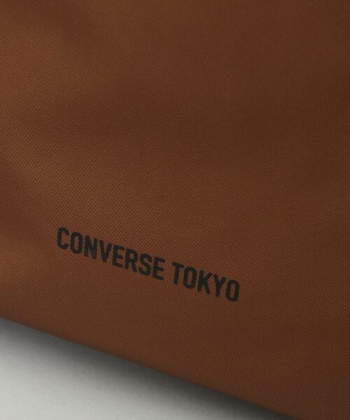 CONVERSE TOKYO ギャザトートバッグ ブラウン 中古・古着通販】CONVERSE TOKYO (コンバーストウキョウ