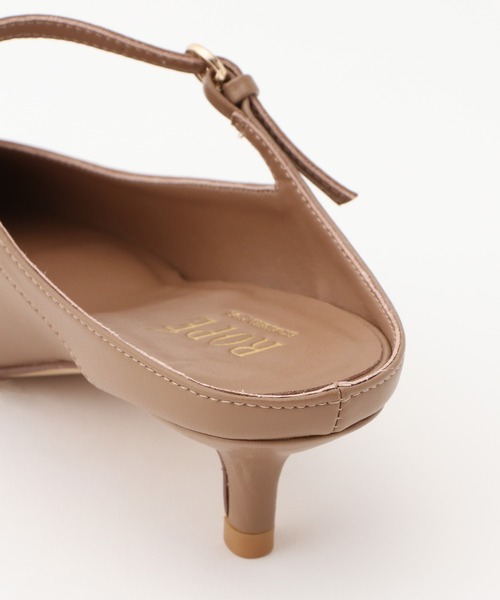 ROPE'（ロペ）の「メリージェーンポインテッドミュール（パンプス・レディース・ブラック/ベージュ系その他・35.5/36.5/37.5）」の6枚目の写真