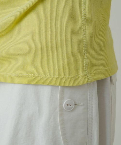 earthy（アーシー）の「earthy_オーガニックコットンテレコタートル（Tシャツ/カットソー・レディース・ブラック/ブルー/ホワイト/イエロー・FREE）」の21枚目の写真