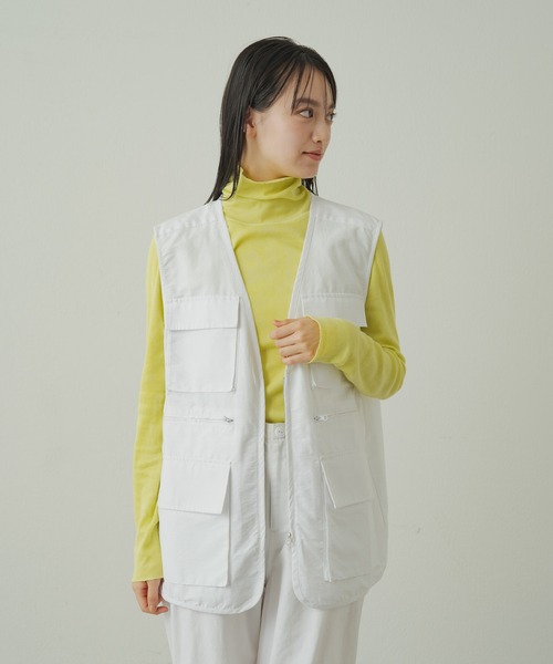 earthy（アーシー）の「earthy_オーガニックコットンテレコタートル（Tシャツ/カットソー・レディース・ブラック/ブルー/ホワイト/イエロー・FREE）」の7枚目の写真